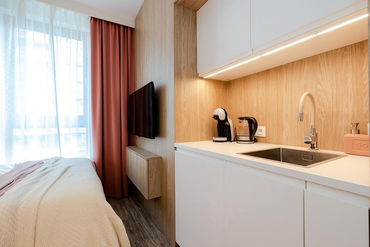 Studio Wola Apartament Kasprzaka - Wifi + Smart Tv 바르샤바 외부 사진