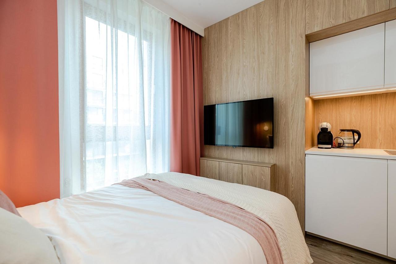 Studio Wola Apartament Kasprzaka - Wifi + Smart Tv 바르샤바 외부 사진